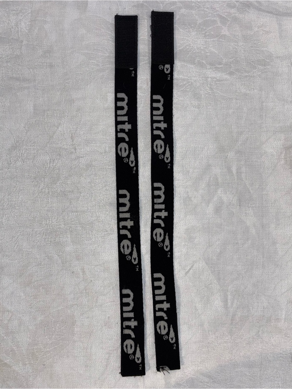 Vintage Mitre Soccer Sock Straps Guard Stays Pair